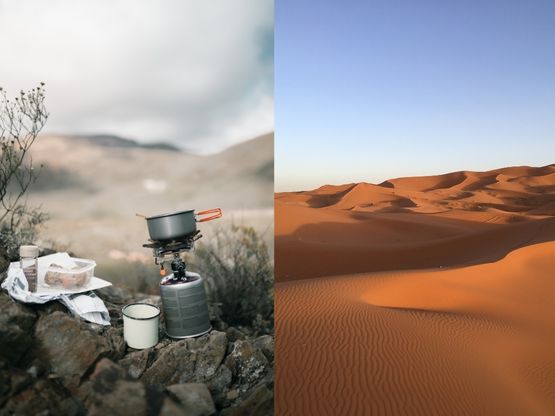 Wild Camp Activity in Merzouga